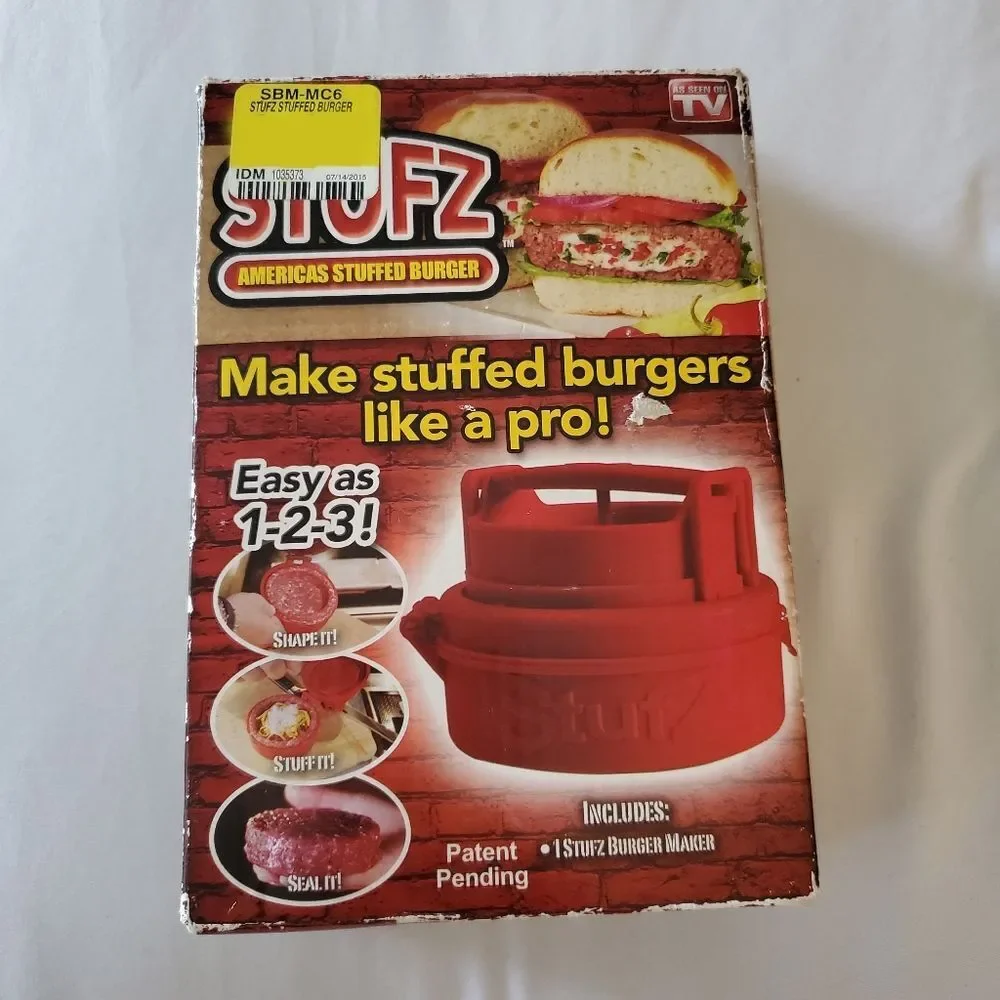 Stufz As Seen On TV Burger Stuffer / Stuffed Hamburger Maker